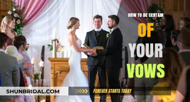 Ensuring Lifelong Commitment: How to Be Certain of Your Vows
