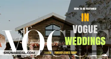 How to Get Your Wedding Featured in Vogue Weddings