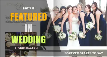 How to Be Featured in a Wedding: A Step-by-Step Guide