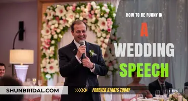 Mastering Humor: Crafting a Hilarious and Heartfelt Wedding Speech
