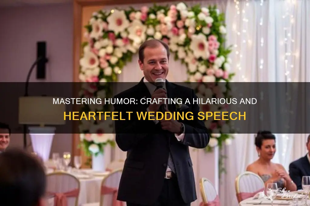 how to be funny in a wedding speech