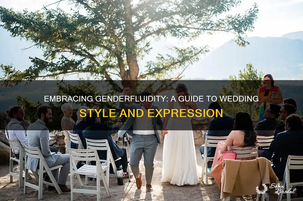 how to be genderfluid at a wedding