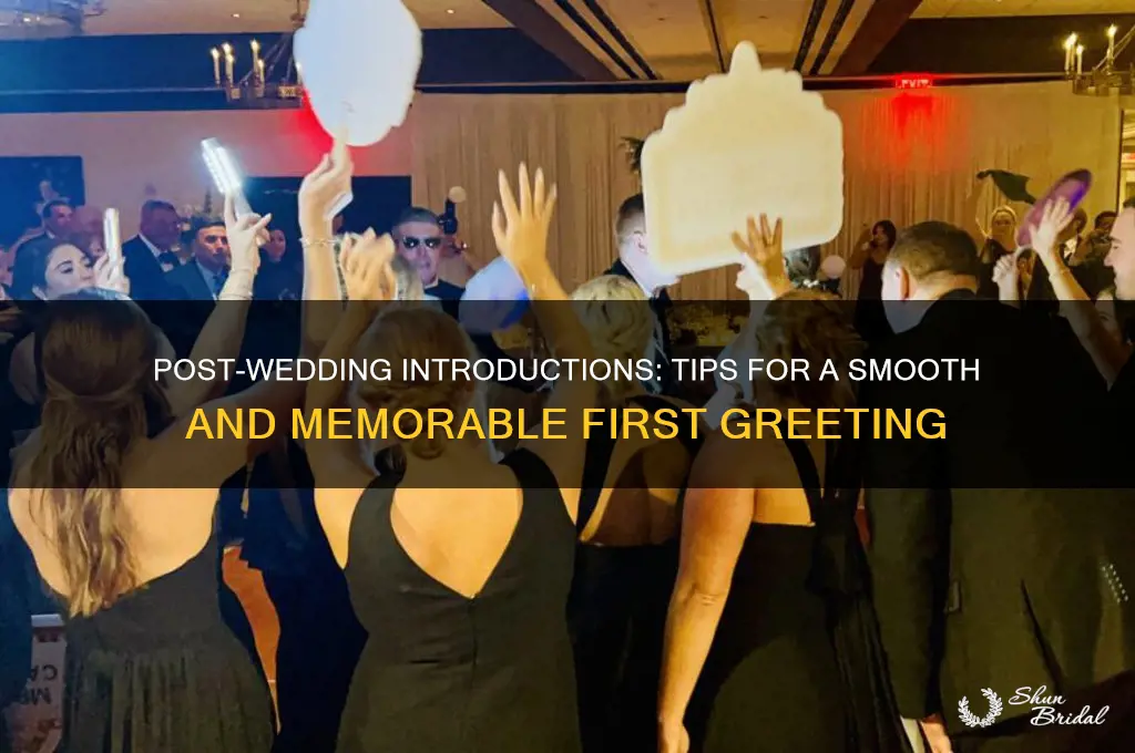 how to be introduced after wedding ceremony