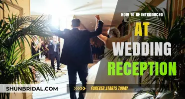 Introducing the Newlyweds: Making a Grand Entrance