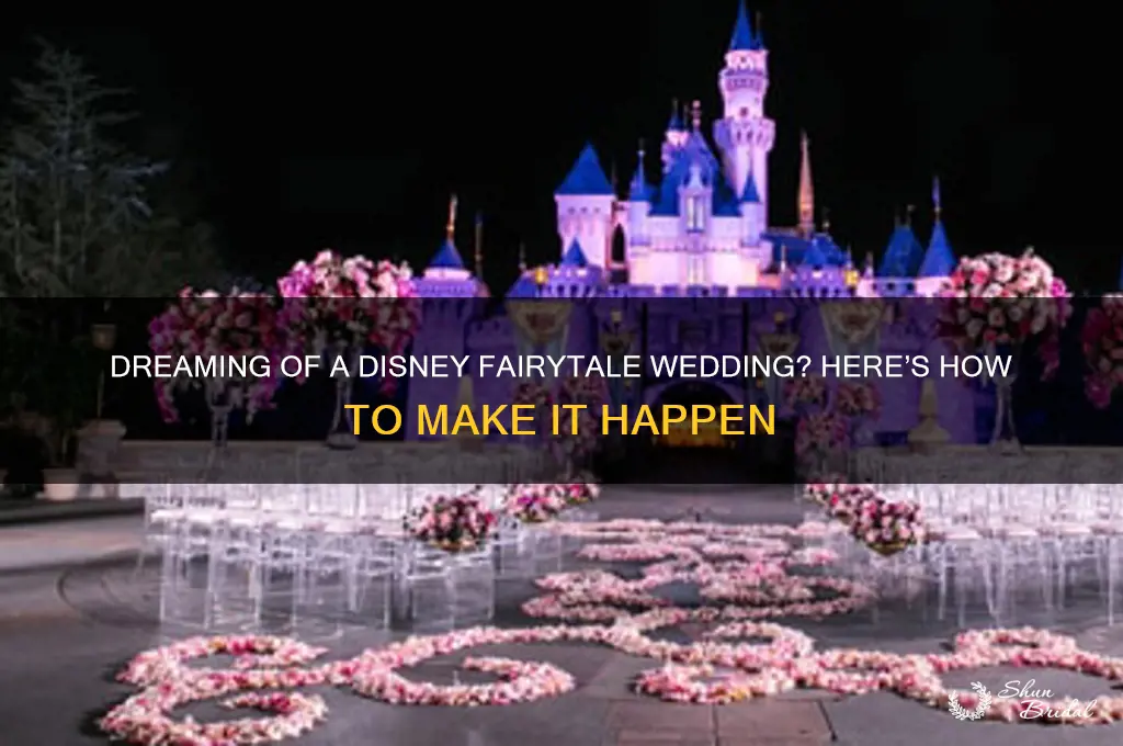 how to be on disney fairytale weddings