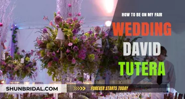How to Land Your Dream Wedding on My Fair Wedding with David Tutera