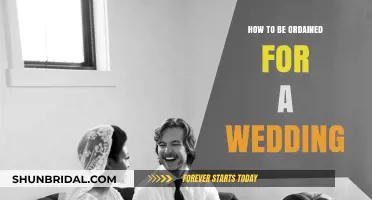 How to Get Ordained to Officiate a Wedding Legally
