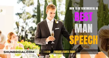 Delivering a Sentimental Best Man Speech: Heartfelt Tips