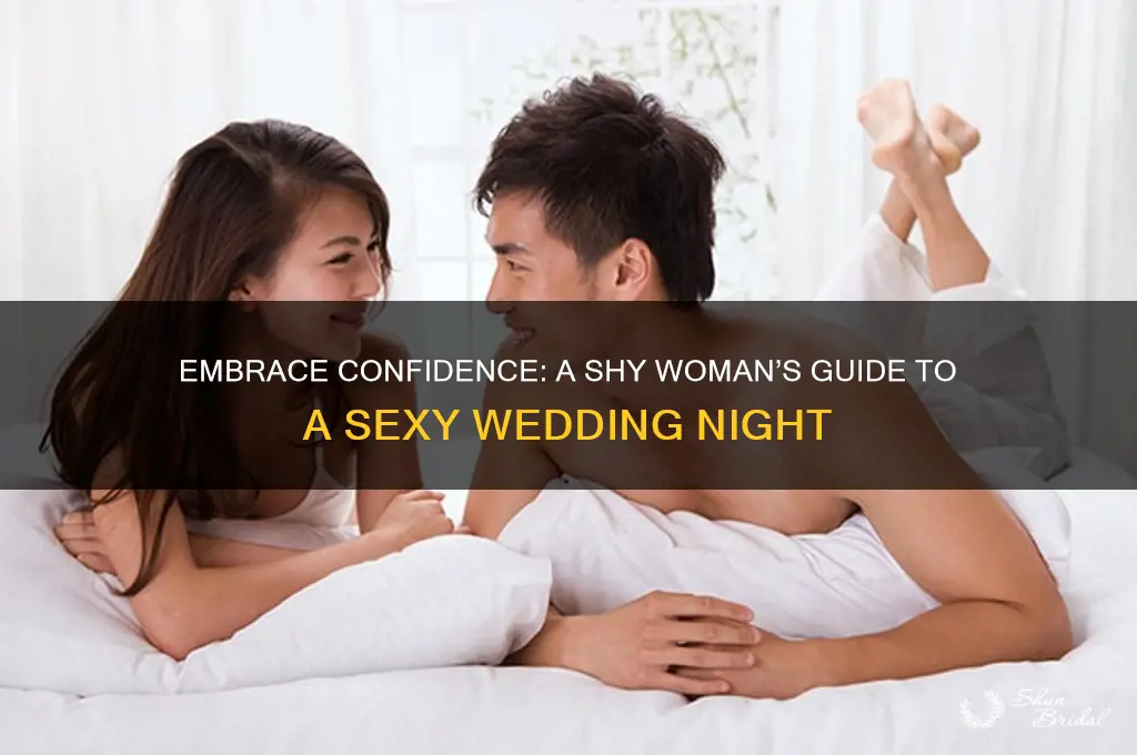 how to be sexy wedding night for shy women