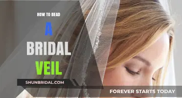 Elegant DIY Beading: Crafting a Stunning Bridal Veil Step-by-Step