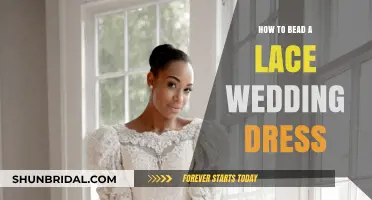 Beading a Lace Wedding Dress: A Step-by-Step Guide