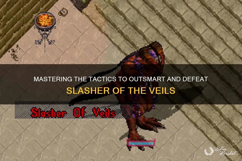 how to beat slasher of the veils