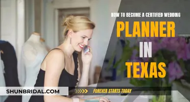 Get Certified: Become a Texas Wedding Planner