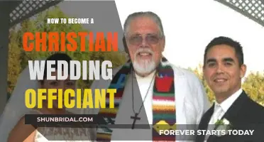 Guide to Becoming a Certified Christian Wedding Officiant