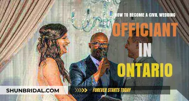 How to Become a Civil Wedding Officiant in Ontario