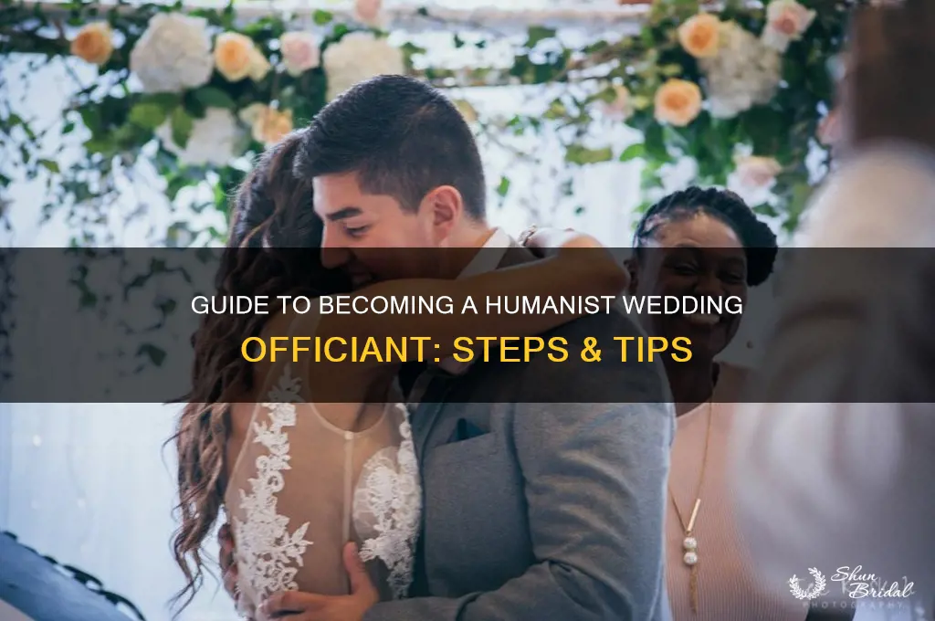 how to become a humanist wedding officiant