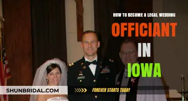 How to Legally Officiate Weddings in Iowa: A Step-by-Step Guide