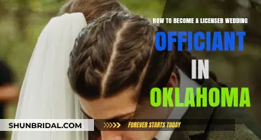 Become a Licensed Wedding Officiant in Oklahoma: A Step-by-Step Guide