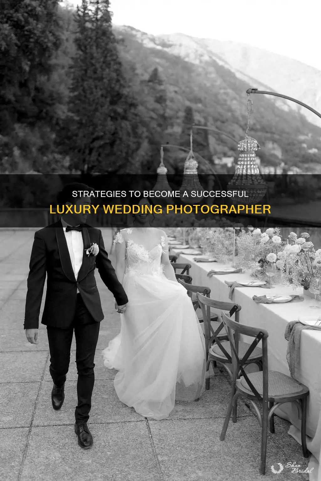 how to become a luxury wedding photographer