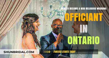 How to Become a Non-Religious Wedding Officiant in Ontario