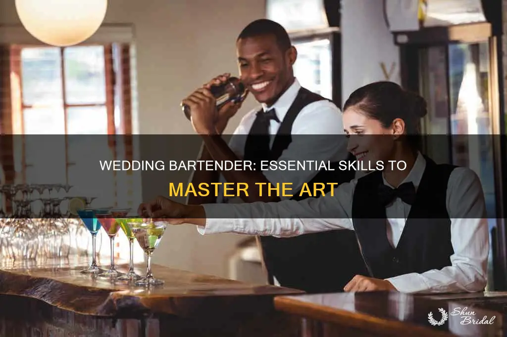 how to become a wedding bartender