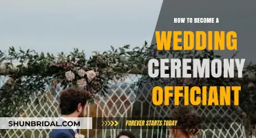 Mastering the Art of Officiating: A Guide to Becoming a Wedding Ceremony Officiant