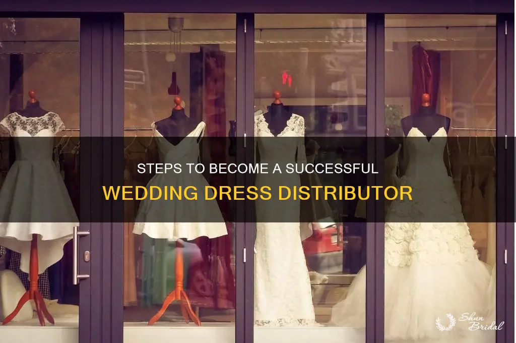 how to become a wedding dress distributor
