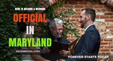 How to Officiate a Wedding in Maryland: A Step-by-Step Guide