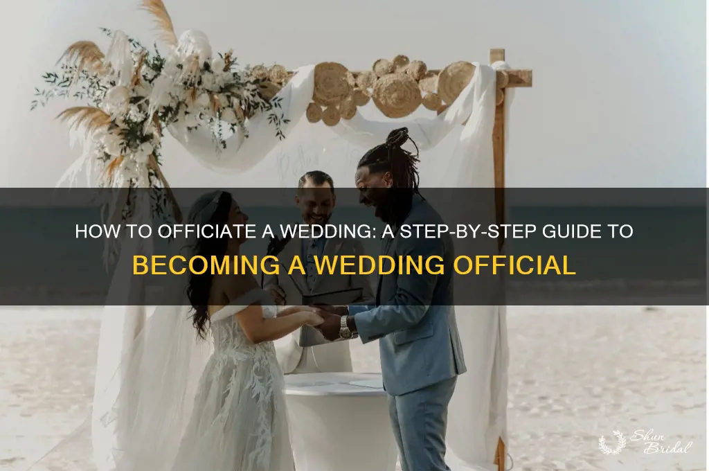 how to become a wedding official