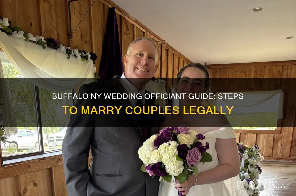 how to become a wedding officiant in buffalo ny