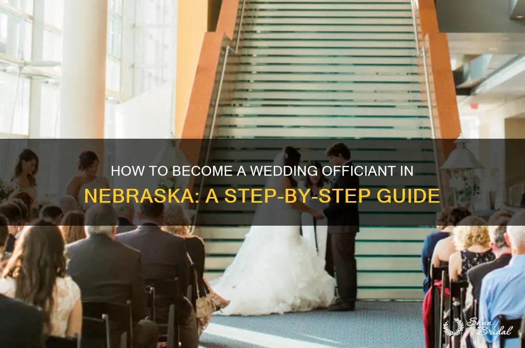 how to become a wedding officiant in nebraska
