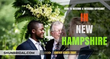 How to Become a Wedding Officiant in New Hampshire