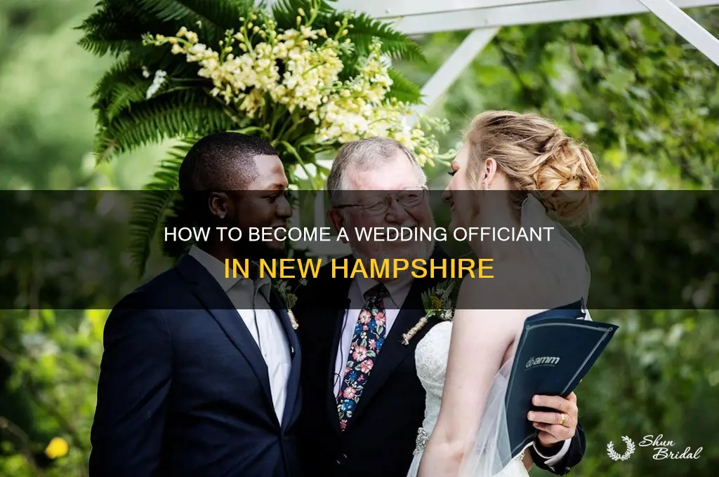 how to become a wedding officiant in new hampshire