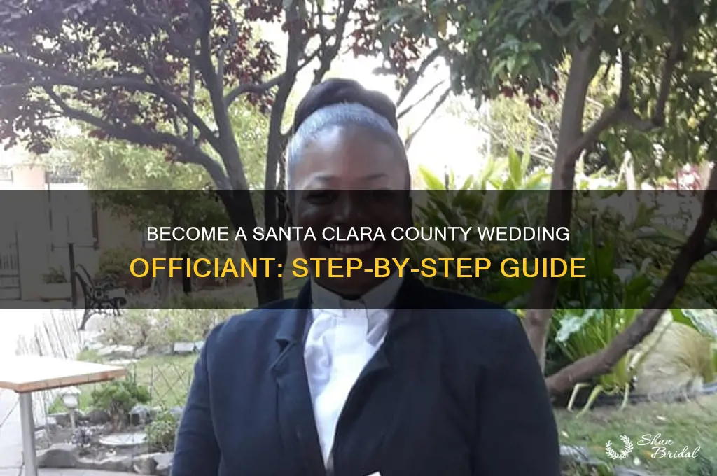 how to become a wedding officiant in santa clara county