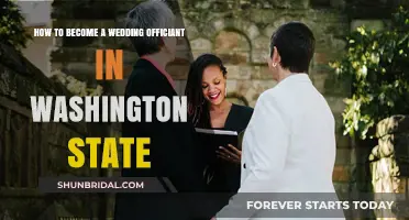 How to Become a Wedding Officiant in Washington State