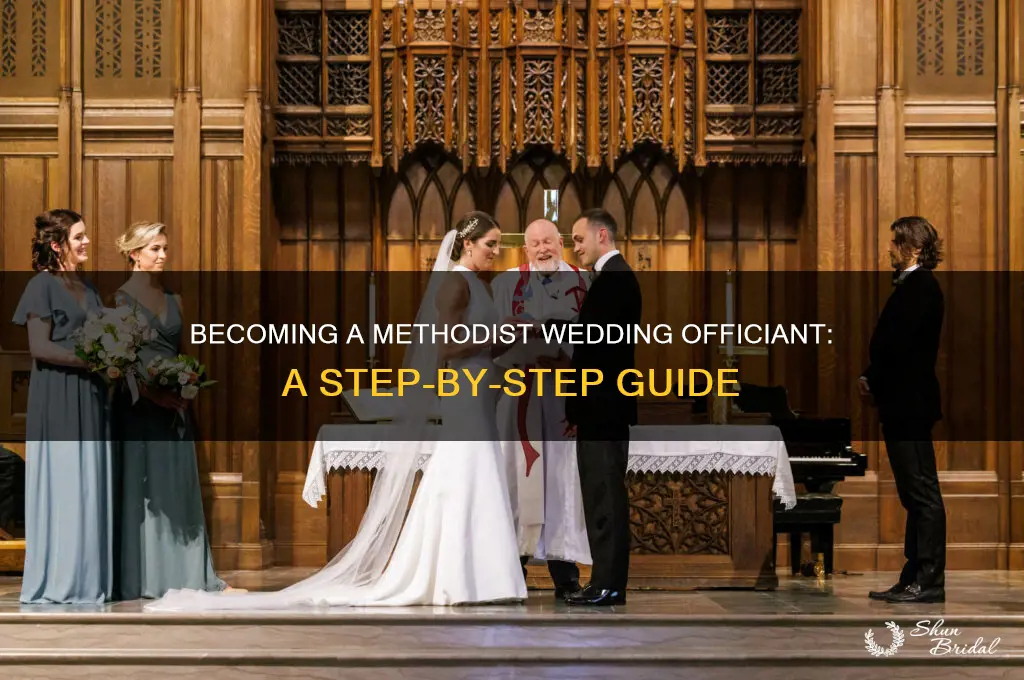 how to become a wedding officiant methodist