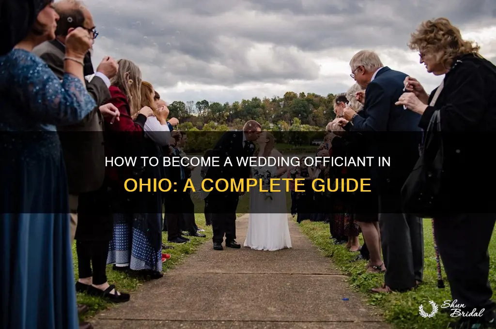 how to become a wedding officiant ohio