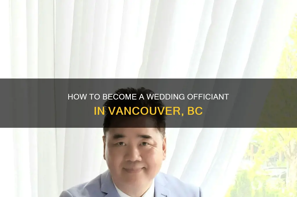 how to become a wedding officiant vancouver bc
