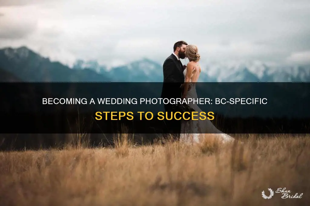how to become a wedding photographer in bc