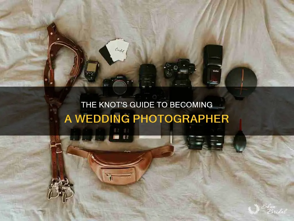 how to become a wedding photographer on the knot