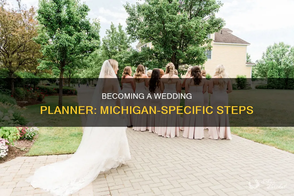 how to become a wedding planner in Michigan