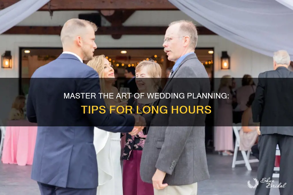 how to become a wedding planner long hours