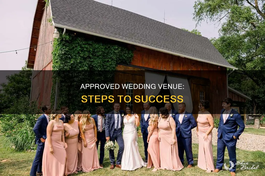 how to become an approved wedding venue