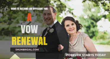 How to Become an Officiant for a Vow Renewal