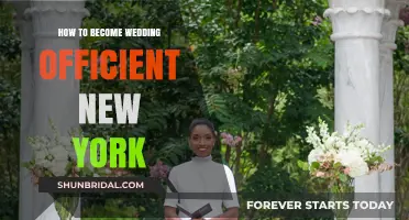 How to Become a Wedding Officiant in New York State