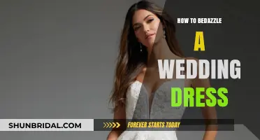 Bedazzling Your Wedding Dress: Tips for Sparkling Style