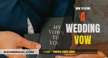Writing Your Wedding Vow: Getting Started