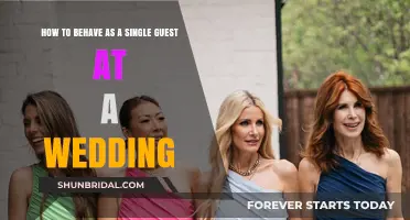 Single at a Wedding? Tips for Graceful and Confident Guest Behavior