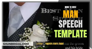 Best Man Speech Template: Guide to Ace Your Speech