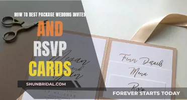 Creative Ways to Package Wedding Invites and RSVP Cards